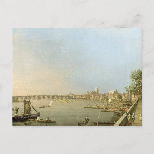 The Thames from the Terrace of Somerset House Briefkaart (Voorkant)