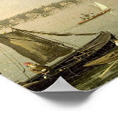 The Thames from the Terrace of Somerset House Poster (Hoek)