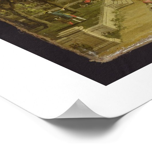 The Thames from the Terrace of Somerset House Poster (Hoek)