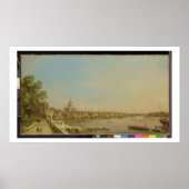 The Thames from the Terrace of Somerset House Poster (Voorkant)