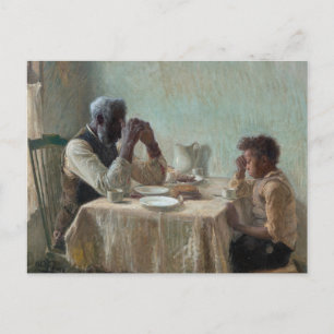 The Thankful Poor, 1894 by Henry Ossawa Tanner Briefkaart