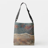 The Thaw Abstract Photographic Art Crossbody Tas (Achterkant)
