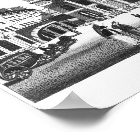 The Theater de l'Odeon, c.1830 Poster (Hoek)