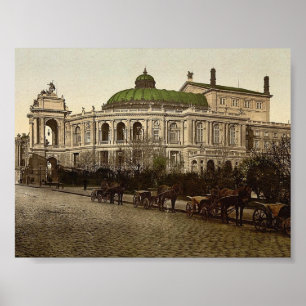 The Theater, Odessa, Rusland (Oekraïne) Poster