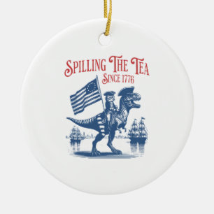 The Thee Moffelen Sinds 1773 Schattig Citaat Keramisch Ornament
