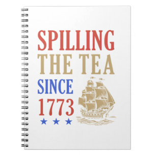 The Thee Morsen Sinds 1773 Grappige Luiaard Notitieboek