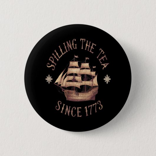 The Thee rondstrooien sinds 1773 Trending Meme Ronde Button 5,7 Cm (Voorkant)