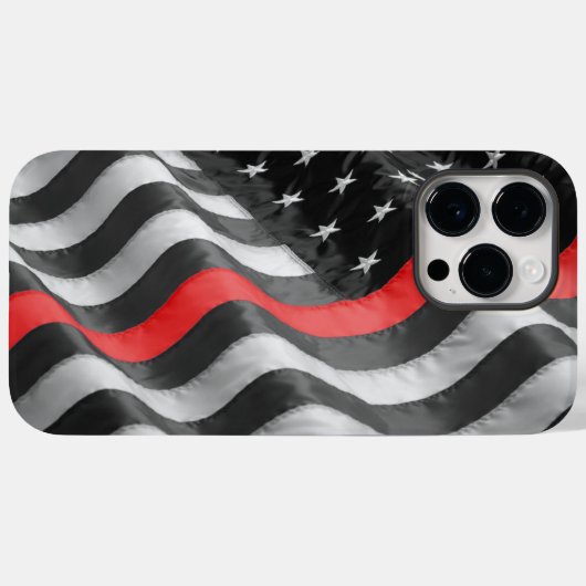 The Thin Red Line Case-Mate iPhone Case (Achterkant (horizontaal))