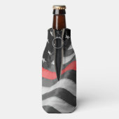 The Thin Red Line Flesjeskoeler (Fles Achterkant)