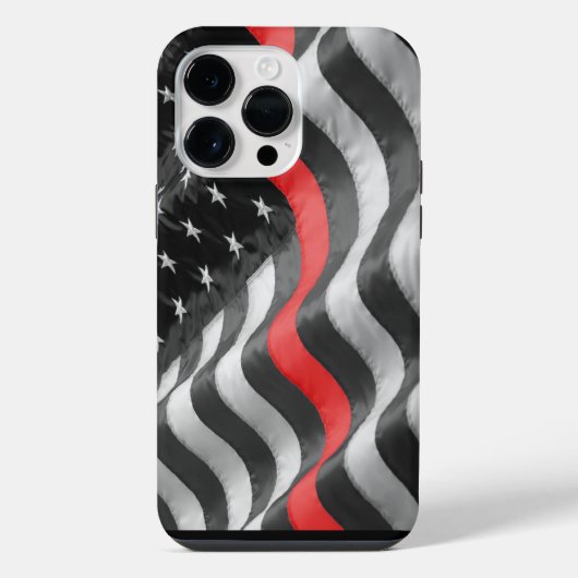 The Thin Red Line iPhone Hoesje (Achterkant)