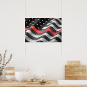 The Thin Red Line Poster (Keuken)