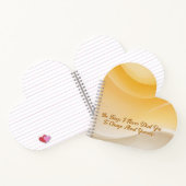 The Things I Never Want You to Change Notitieboek (Binnen)