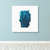 The Thinker on the Throne Canvas Afdruk (Insitu (Houten vloer))