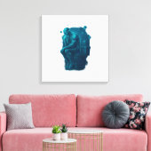 The Thinker on the Throne Canvas Afdruk (Insitu (Woonkamer))