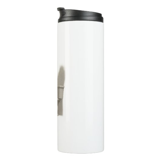 The Thinker on the Throne – Classical Charcoal Sty Thermosbeker (Geroteerd rechts)