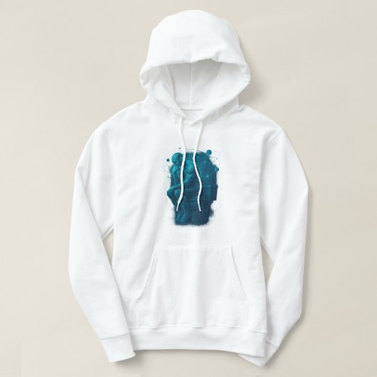 The Thinker on the Throne  Hoodie (Design voorkant)