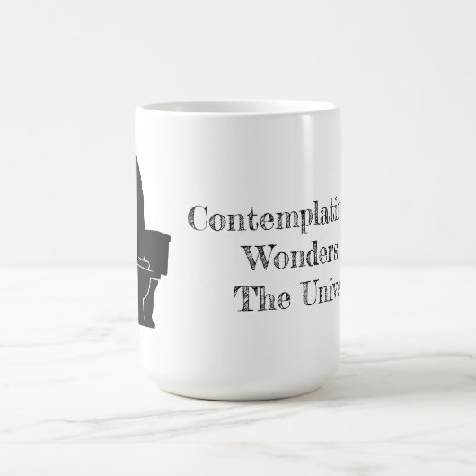 The Thinker on the Throne Koffiemok (Center)