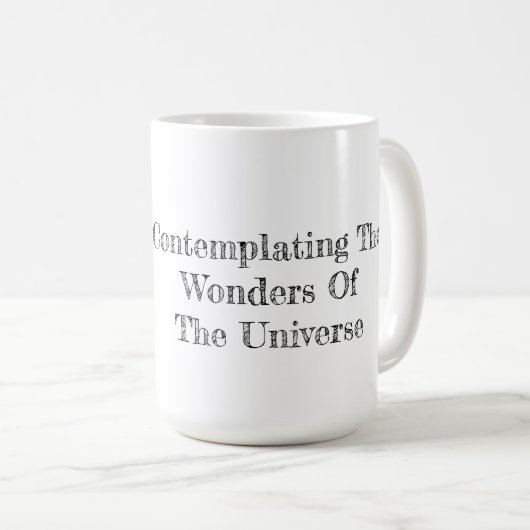 The Thinker on the Throne Koffiemok (Voorkant rechts)