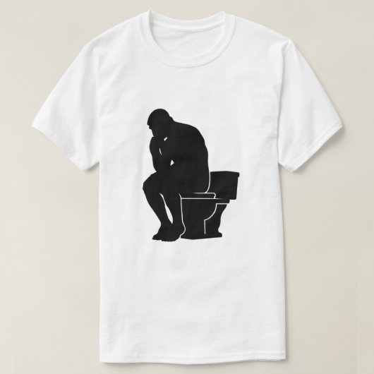 The Thinker on the Throne T-shirt (Design voorkant)
