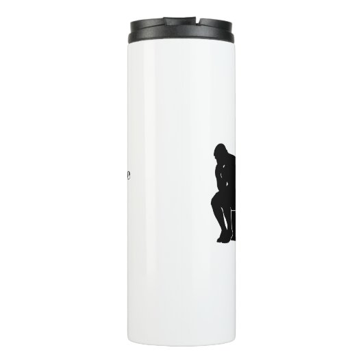 The Thinker on the Throne Thermosbeker (Achterkant)