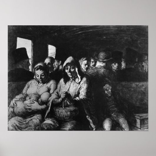 The Third Class Carriage, c.1862-64 Poster (Voorkant)
