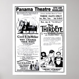 'The Third Eye' 1920  film en poster
