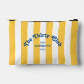 The Thirty Club Yellow Stripe 30th Birthday  Etui (Voorkant)