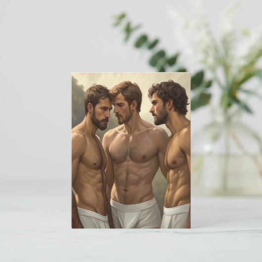 The Three Graces: A Quiet Encounter Briefkaart (Staand voorkant)