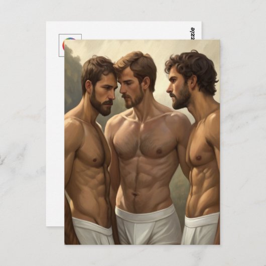 The Three Graces: A Quiet Encounter Briefkaart (Voorkant / Achterkant)