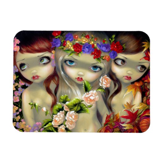 "The Three Graces" Premium magneet (Horizontaal)