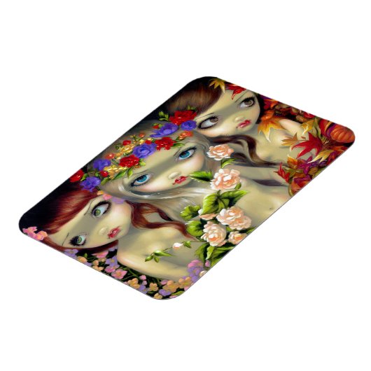 "The Three Graces" Premium magneet (Linkerzijde)