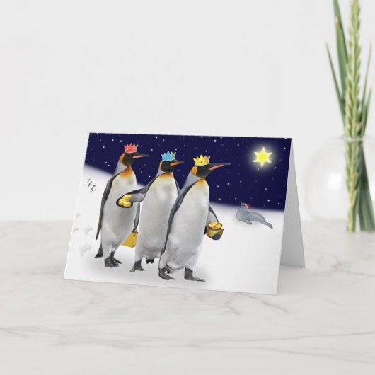 The Three Kings Christmas Kaart (leeg bericht) (Voorkant)