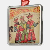 The Three Magi, detail van de Nativiteit Metalen Ornament (Links)