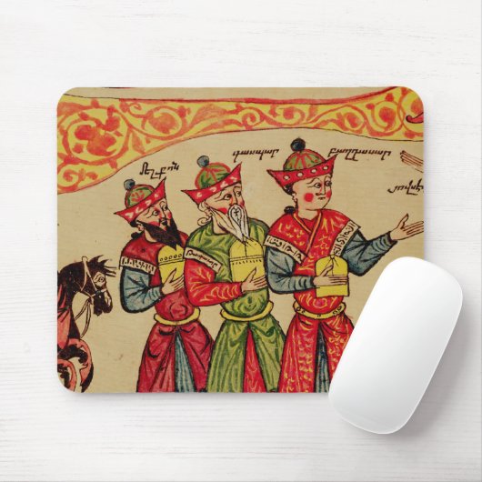 The Three Magi, detail van de Nativiteit Muismat (Met muis)