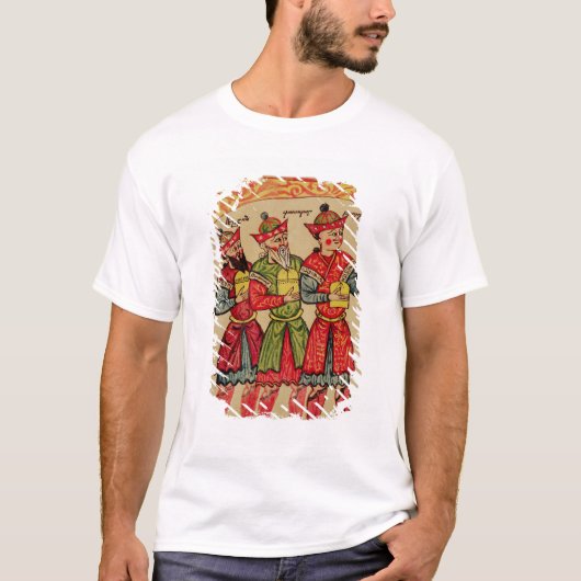 The Three Magi, detail van de Nativiteit T-shirt (Voorkant)