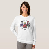 The Three Sisters T-shirt met lange mouwen (Voorkant volledig)