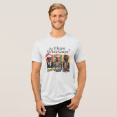 The Three Wise Guys Tri-Blend Shirt (Voorkant volledig)