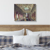 The Throne Room, Carlton House, uit 'The History' Canvas Afdruk (Insitu (Slaapkamer))