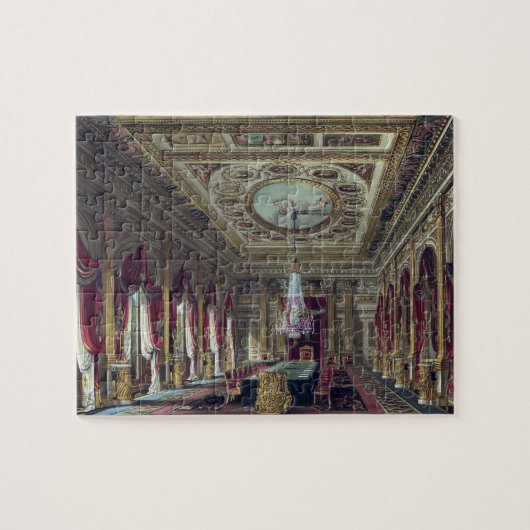 The Throne Room, Carlton House, uit 'The History' Legpuzzel (Horizontaal)