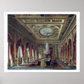 The Throne Room, Carlton House, uit 'The History' Poster (Voorkant)