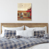 The Throne Room, Hampton Court Canvas Afdruk (Insitu (Slaapkamer))