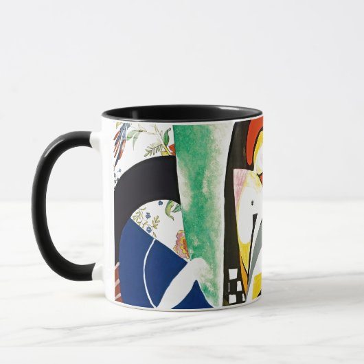 The Thundershower Modern Art Mug Mok (Links)