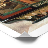 The Tiefenbronn Altarpart (gesloten) 1432 (tempera Poster (Hoek)