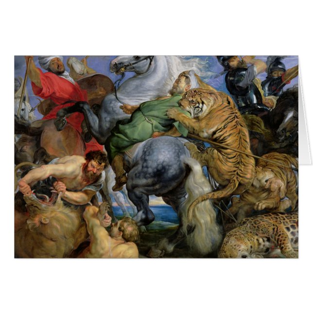 The Tiger Hunt, c.1616 (Voorkant Horizontaal)