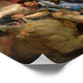 The Tiger Hunt, c.1616 Poster (Hoek)