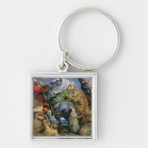 The Tiger Hunt, c.1616 Sleutelhanger
