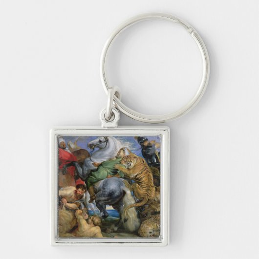 The Tiger Hunt, c.1616 Sleutelhanger (Voorkant)