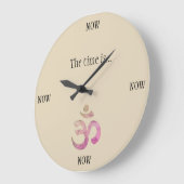 The Time is Now Clock Grote Klok (Hoek)