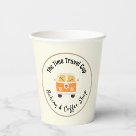 The Time Traveler Coffee Business Papieren bekertj Bekers