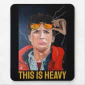 The Time Traveler Painting by Alfred Fox Muismat (Voorkant)